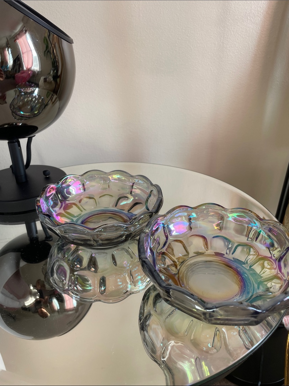 Federal Glass "Yorktown" (also known as Colonial) small dessert or berry bowls